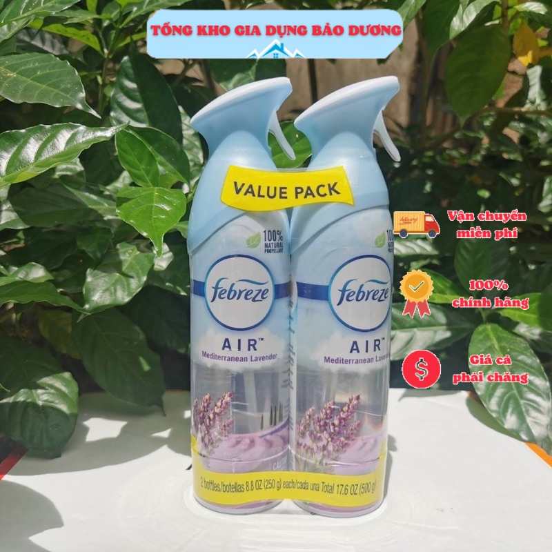 Xịt thơm phòng, xịt khử mùi hôi FEBREZE 500ml