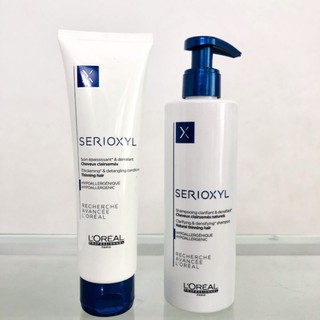 Bộ dầu gội xả Loreal Serioxyl chống rụng làm dày tóc 250ml/150ml