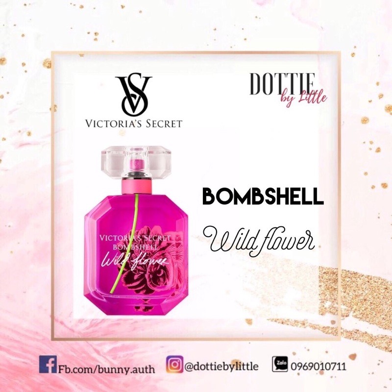 [BILL US] Nước hoa Victoria's secret Bombshell Wild Flower 50ml