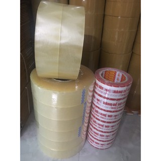 8 cuộn băng keo 1kg lõi 2li và 1 cây băng keo niêm phong giá 438k