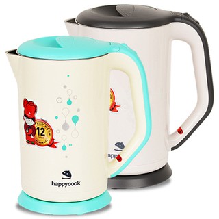Ấm siêu tốc happy cook hek-17wf 1.7l - bảo hành chính hãng