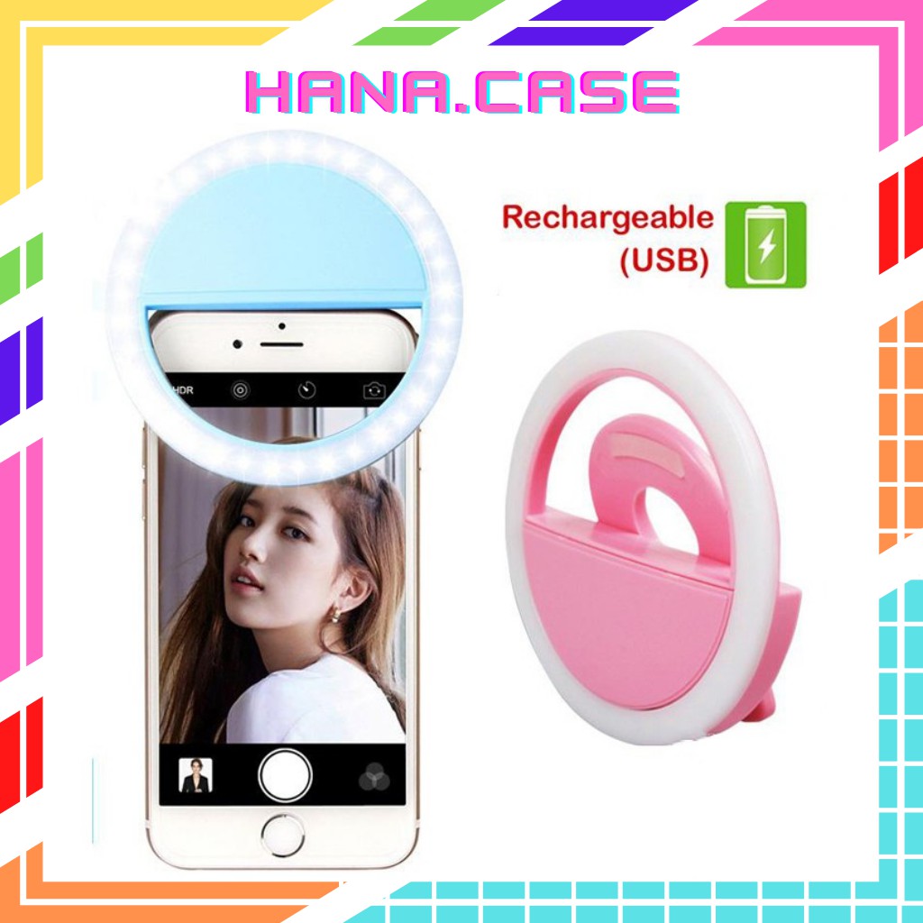 Đèn LED Selfie kẹp điện thoại tạo hiệu ứng ánh sáng | BigBuy360 - bigbuy360.vn