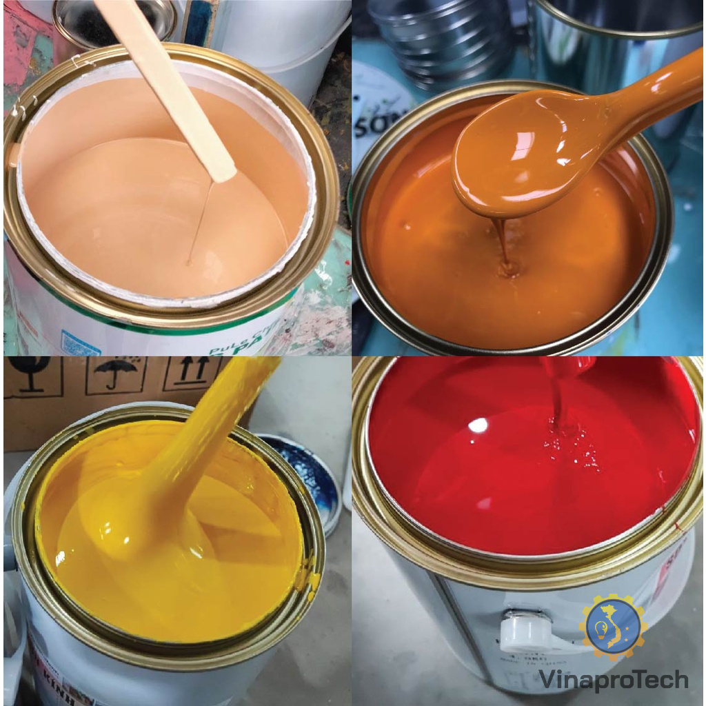 Combo sơn kính chuyên dụng độ bám cao Vinaprotech