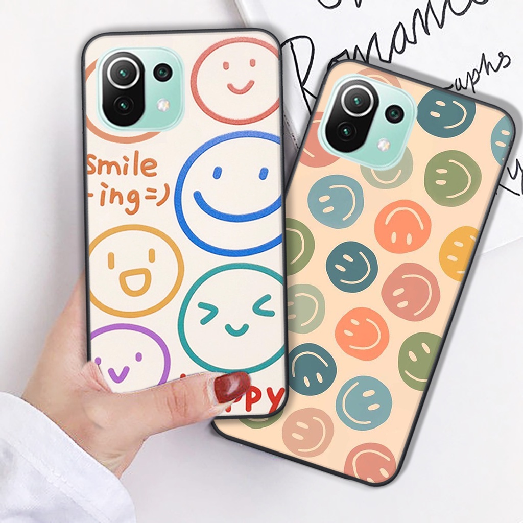 [HOT] Ốp lưng Xiaomi Mi 11 5G - Mi 11 Lite 5G - Mi 11 Lite 5G NE mặt cười cực cute đáng yêu