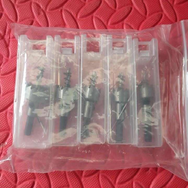 bộ 5 mũi khoan ,khoét lỗ sắt,thép M16_M 30