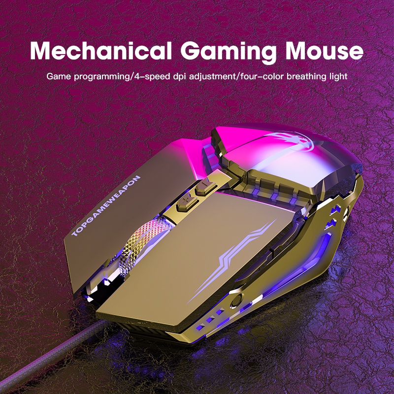 SHIP NHANH Chuột có dây Niye T9 USB chơi game cơ học tính năng vượt trội