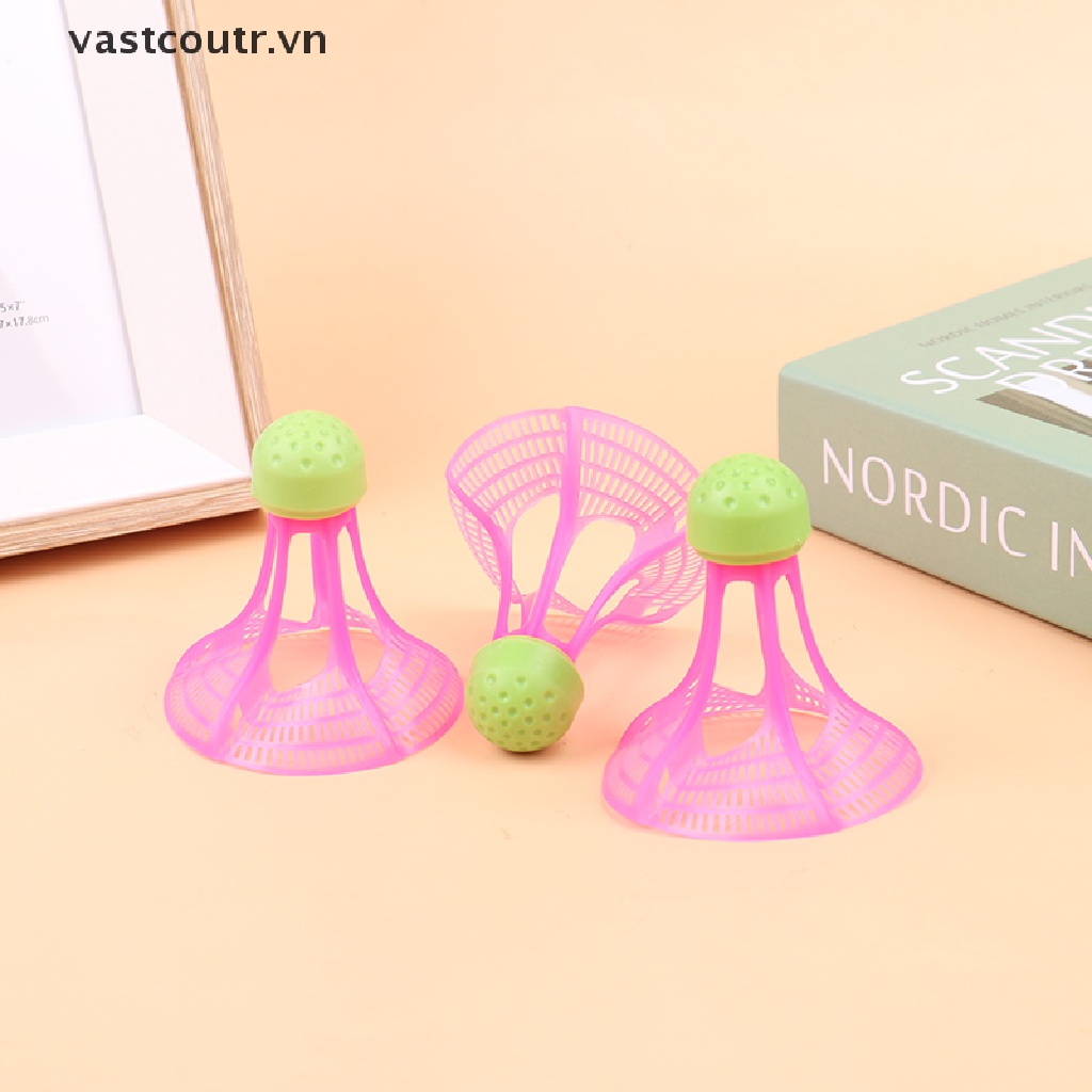 Bộ 3 Trái Cầu Lông Nhựa Nylon Chống Gió