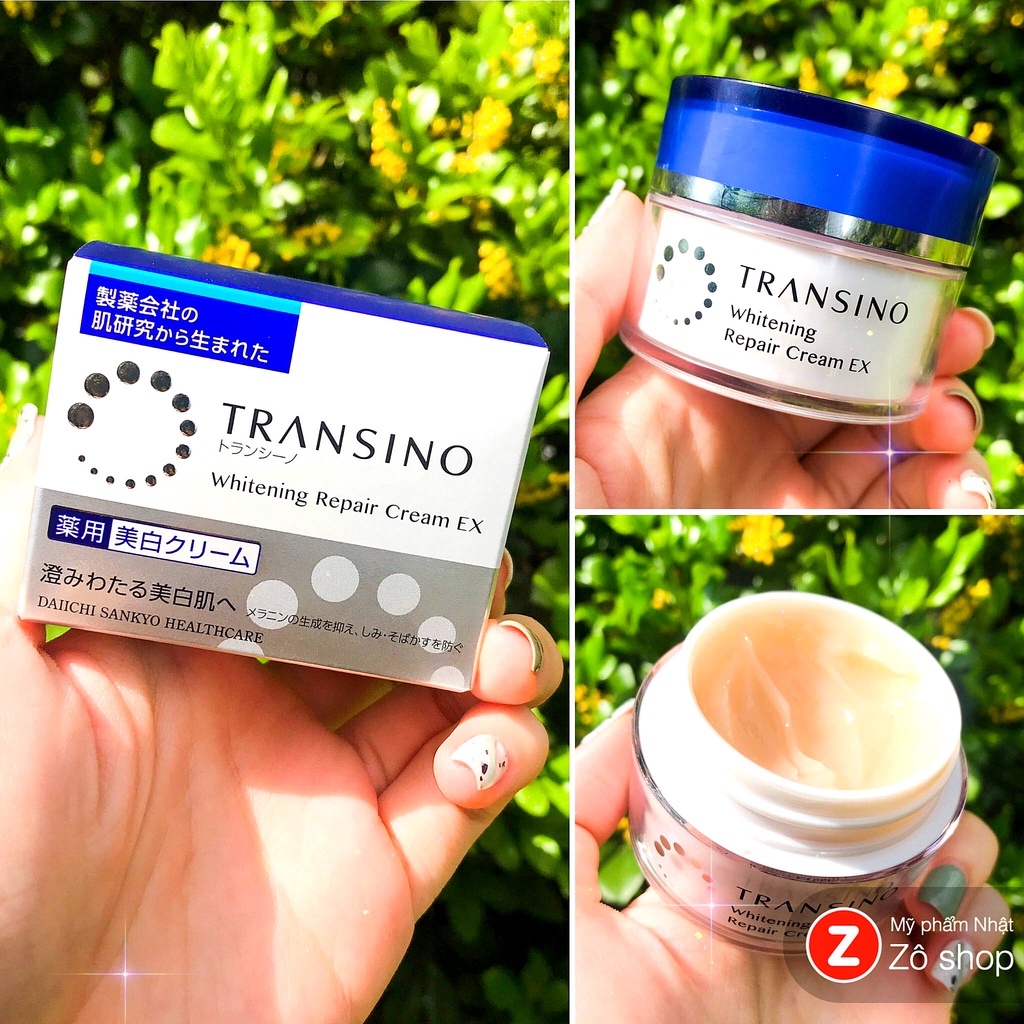 Kem dưỡng trắng, giảm nám/ tàn nhang, chống lão hóa - Transino Whitening Repair Cream EX (35g)