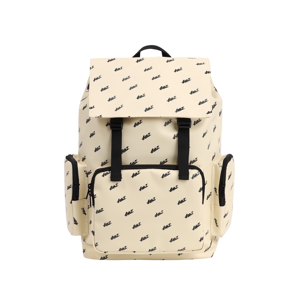 [Mã FAMARAL2 giảm 10K đơn 50K] Balo Da Backpack Unisex Chống Nước Balo Backpack Gonz Balo 6 - Màu Kem