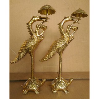 Cặp Hạc Đồng Cao 25 cm