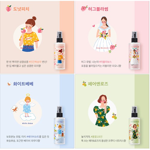 HÀNG MUA TỪ SALE 60% Xịt thơm cơ thể Missha All Over Perfume Mist 120ML | BigBuy360 - bigbuy360.vn