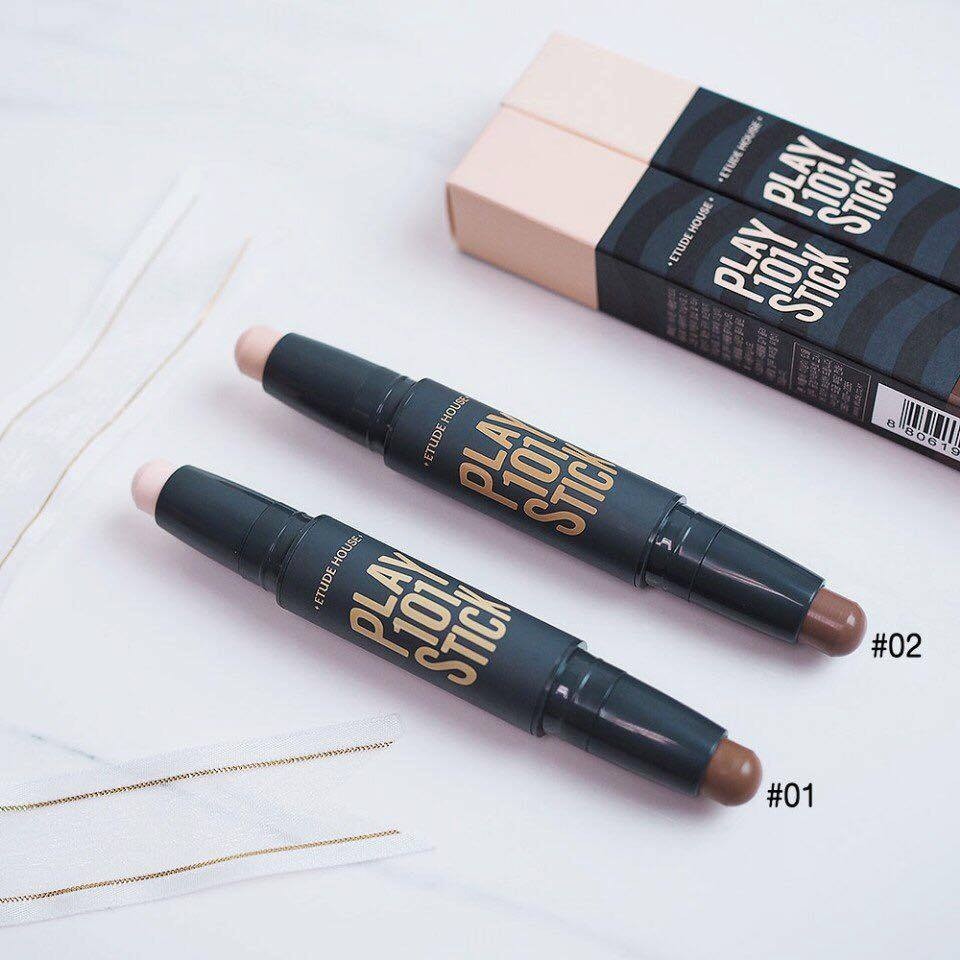 Bút Tạo Khối - Che Khuyết Điểm 2 đầu ETH Play 101 Stick Contour Duo - MÀU 1 | BigBuy360 - bigbuy360.vn