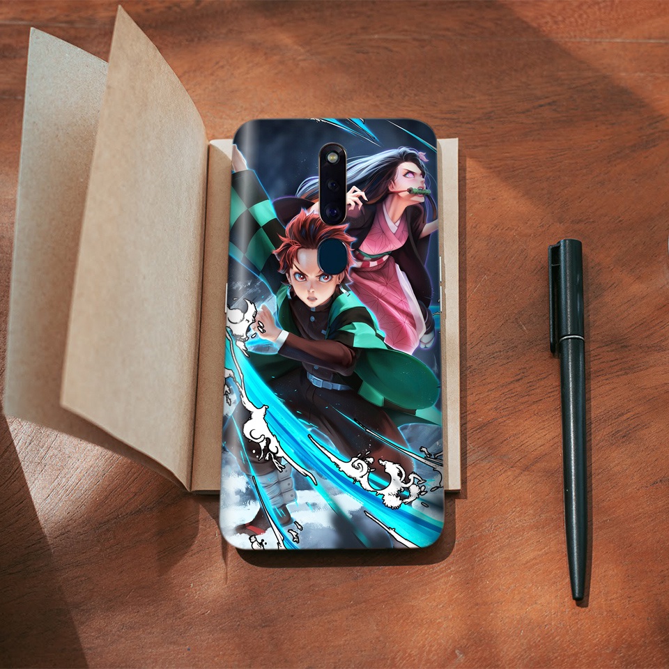 Miếng Dán Skin Điện Thoại Kimetsu no Yaiba Cho Iphone 6/ 7/ 8/ X/ XS/ 11/ 11 Pro Max Và Các Dòng Máy Android
