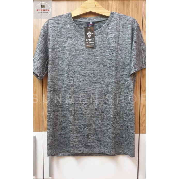[HCM]Áo Thun Nam Cổ Tròn Form Rộng Tay Lở CottonThể Thao SUNMEN Nhiều Màu Size Từ 50 - 85kg