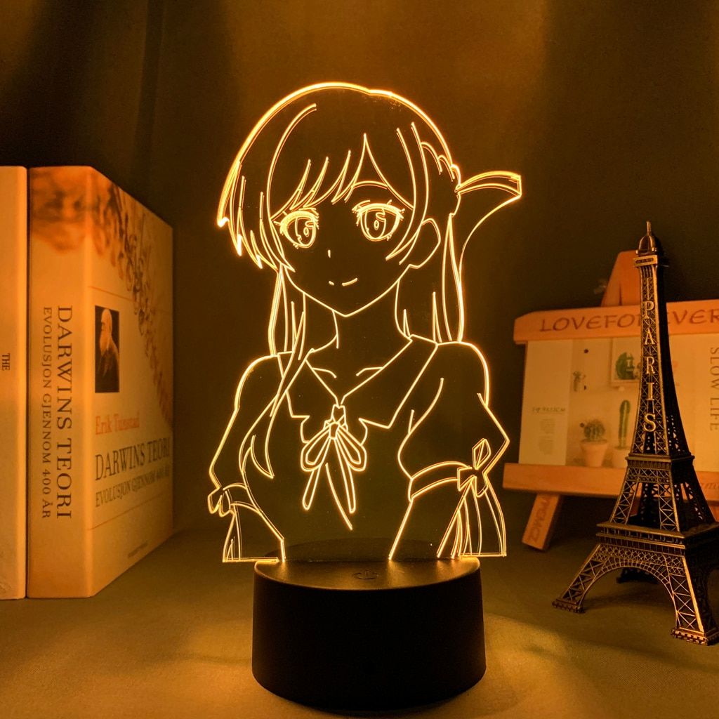Đèn Ngủ LED Hình Nhân Vật Chizuru Ichinose Kèm Điều Khiển Từ Xa