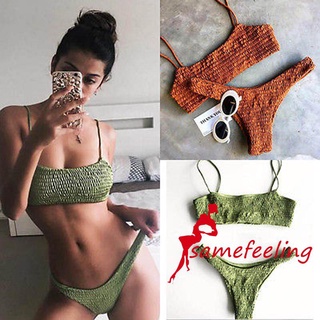 Sf♫Bộ Bikini Nâng Ngực Quyến Rũ Thời Trang Dành Cho Nữ