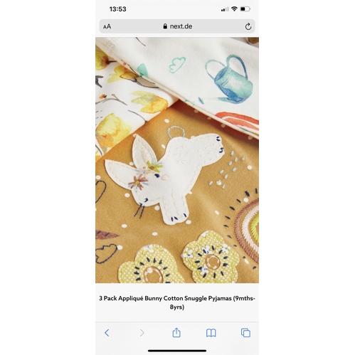 Bộ Thu Bé Gái Thỏ Next(quần giao ngẫu nhiên)