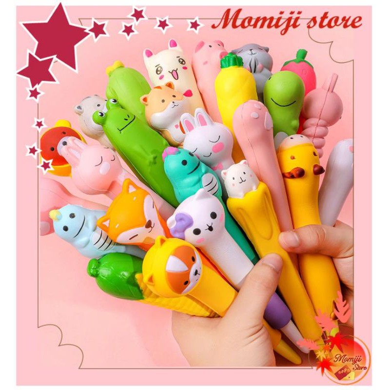 Bút nước Squishy nhiều hình dễ thương giá rẻ AOBA