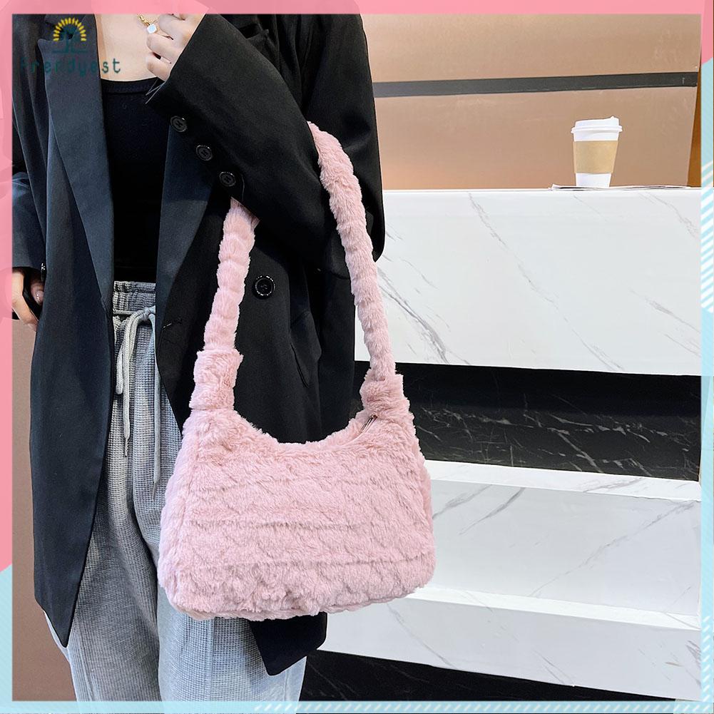 Túi đeo dưới cánh tay in hoa thời trang cá tính cho nữ