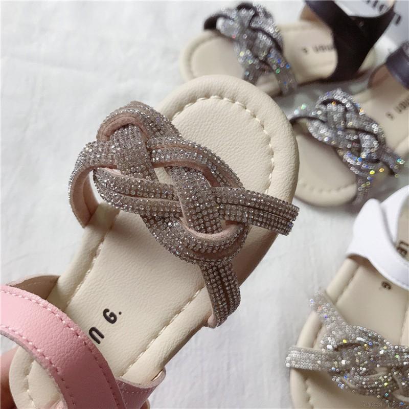 Sandals Quai Hậu Đế Mềm Cho Bé Gái