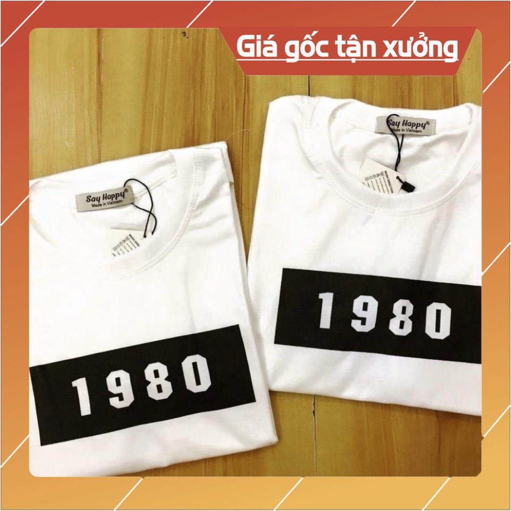 Rẻ vô địch (ThunNămSinh) Áo Thun in NĂM SINH (Theo Yêu Cầu ) Cotton 100% Siêu chất Siêu đẹp mà g | BigBuy360 - bigbuy360.vn