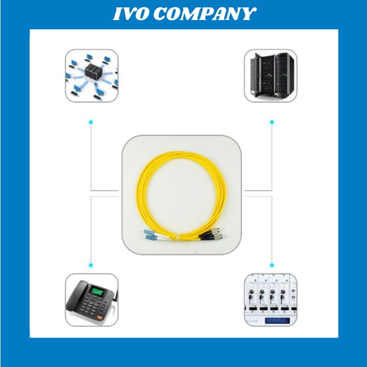 Dây Nhảy Quang Sợi Đôi FC-LC Jumper LC-FC UPC 5m-10m-15m