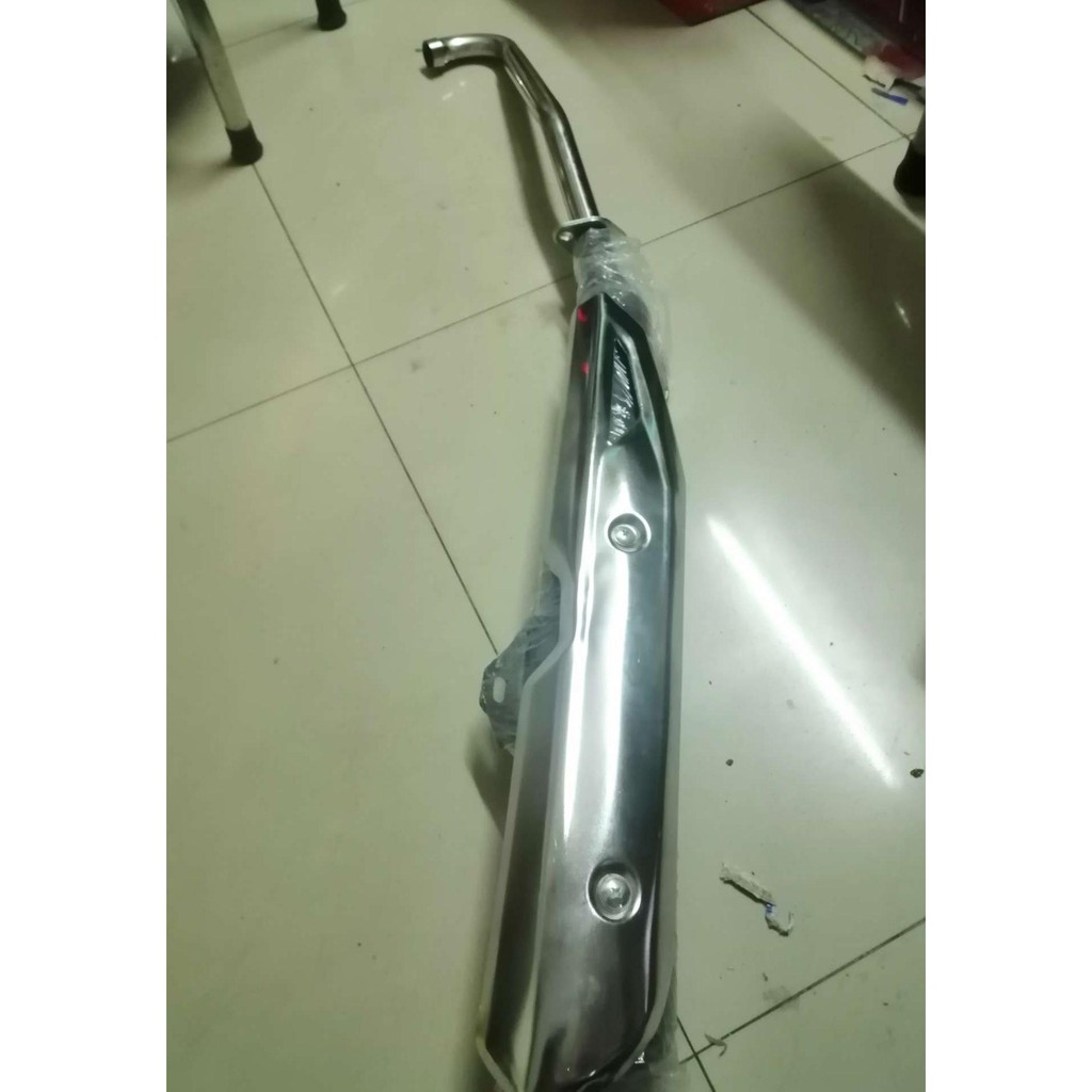 pô xe máy, pô xe Wave dành cho xe Wave các đời 2017 2018 hay Wave Black có thiết kế móc ấm