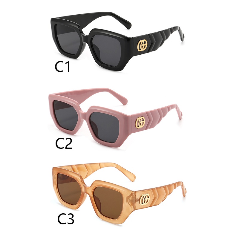 Kính Mát Gọng Vuông Phong Cách Âu Mỹ Thời Trang Cho Nam Nữ