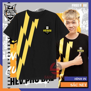 [ BÁN CHAY NHẤT ] Áo heavy free fire màu đen in 3D mẫu mới 2021