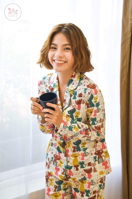 Pyjama thô lụa hình made in thailand ❤️❤️❤️
