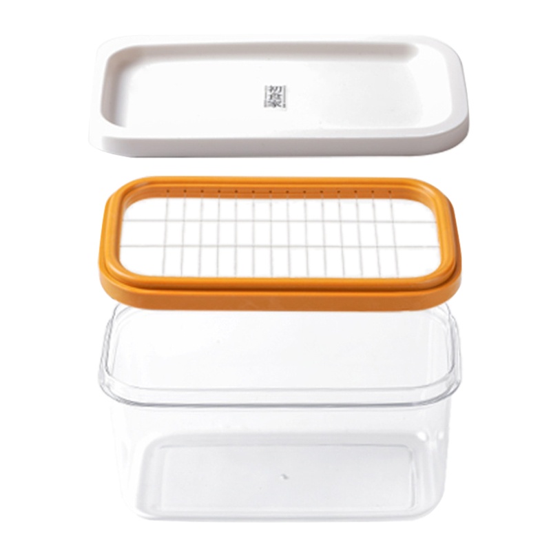 Hộp Lưới Đựng Bơ Hình Chữ Nhật Có Nắp Đậy Tiện Dụng