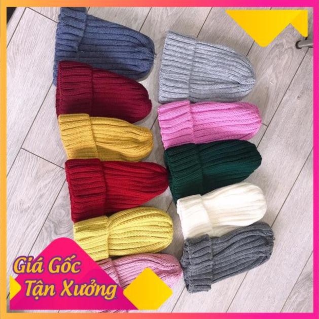 Mũ Len Gân Vintage Phong Cách Hàn Quốc