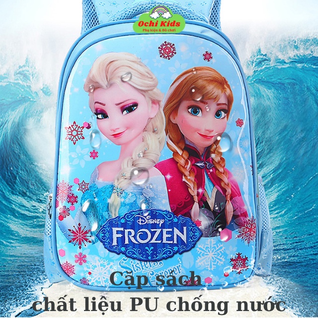 Balo chống nước, balo đi học cho bé cấp 1, cặp sách tiểu học bé trai gái Ochi Kids