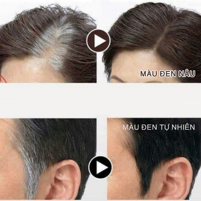 Son Nhuộm Tóc Che Phủ Tóc Bạc Tạm Thời - 3 Màu Chọn Lựa