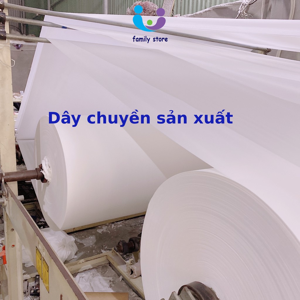 Giấy vệ sinh công nghiệp cuộn lớn 700g, cuộn to giấy 2 lớp - SIÊU TIẾT KIỆM