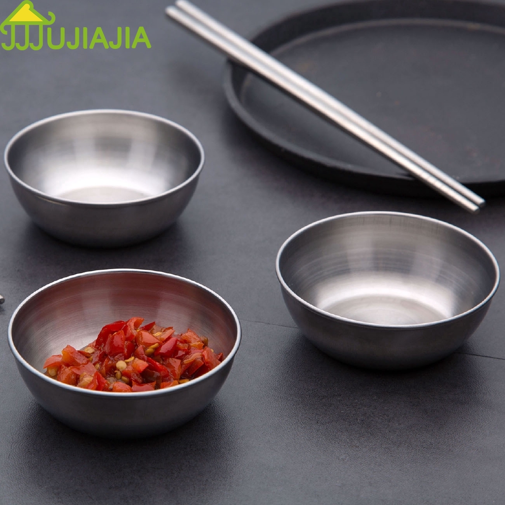 Bát Nhỏ Jujiajia Dùng Đựng Nước Tương Chất Liệu Thép Không Gỉ Thích Hợp Cho Nhà Bếp