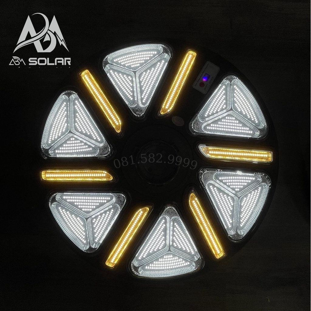 [950W] Đèn Năng Lượng Mặt Trời UFO,  Chiếu Sáng Sân Vườn, Đường Phố, Tỏa Sáng 360 độ, Công Suất 950W - ABM SOLAR