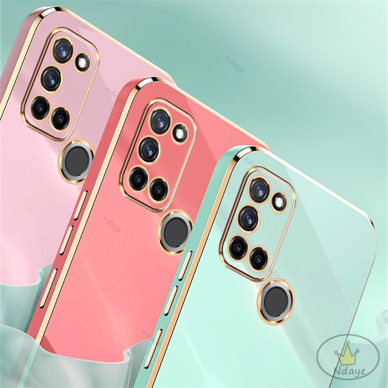 Ốp Lưng Realme 7i C17 7PRO 8 8PRO 8 5G 9 PRO 9 PRO+ 8i Thoại Màu Trơn Hình Máy Ảnh Cho Ốp Điện Realme 7i 7Pro C17 NDYZB