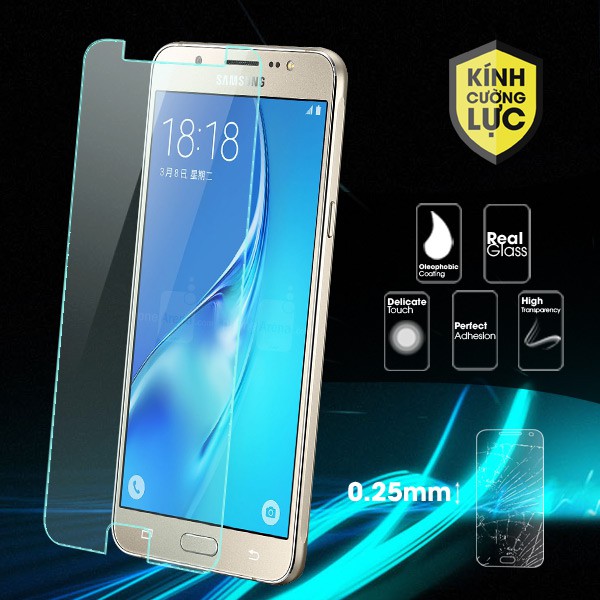 KÍNH CƯỜNG LỰC SAMSUNG DÒNG J7: J7 2015, J7 2016, J7 PRO, J7 PRIME, J7 PLUS