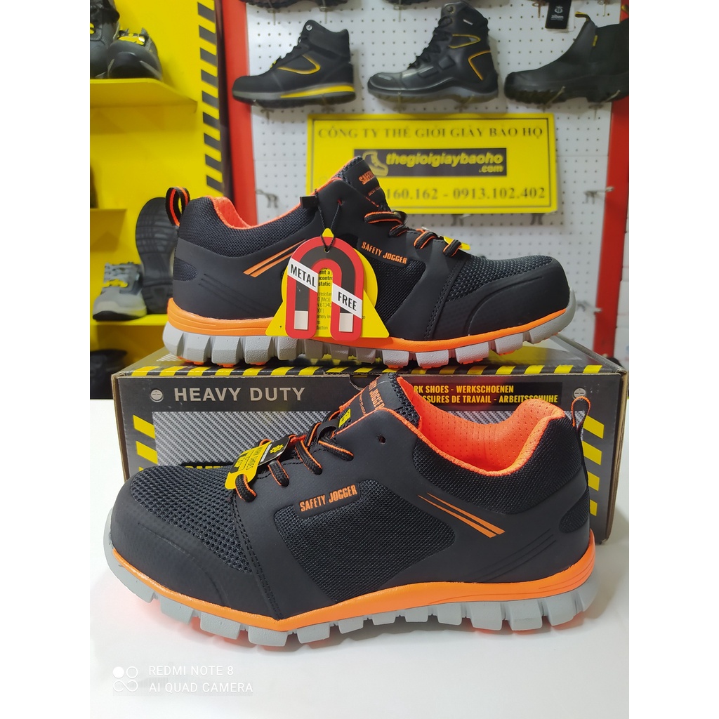 [HÀNG CHÍNH HÃNG]Giày Bảo Hộ Safety Jogger Ligero Siêu Nhẹ, Đế Chống Sốc, Chống Tĩnh Điện, Chống Trơn Trượt | BigBuy360 - bigbuy360.vn