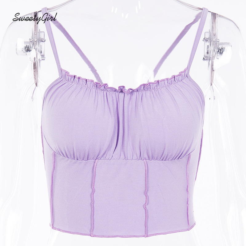 Áo Croptop Nữ Không Tay Thời Trang Quyến Rũ