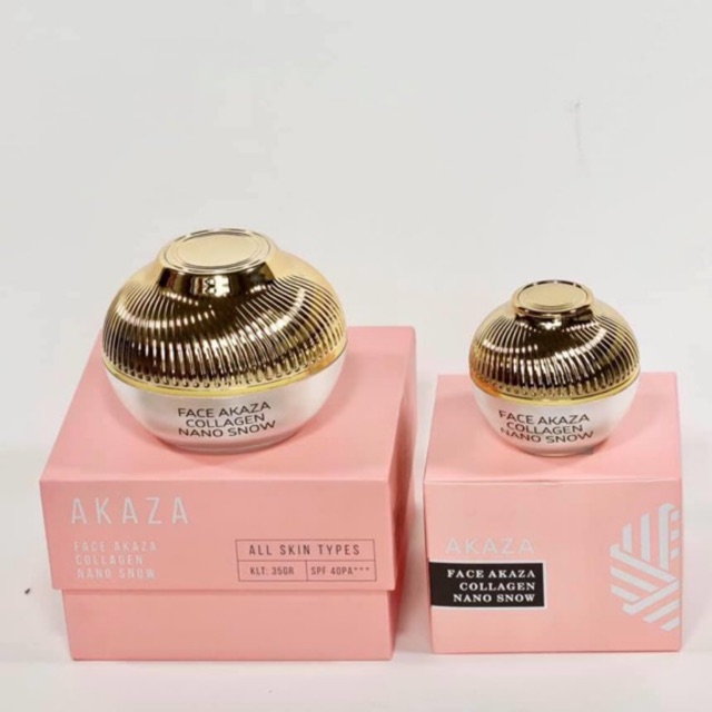 KEM FACE AKAZA COLLAGEN NANO SNOW (NHỎ)
