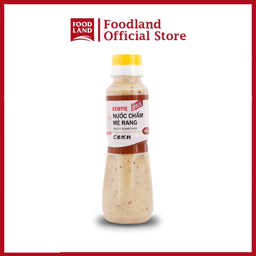 Nước Chấm Mè Rang Kewpie 180ML - Xốt chấm lẩu hơi sauna, vị nhẹ hơn xốt mè rang - Foodland