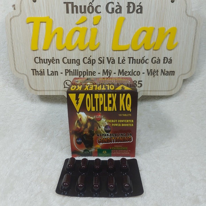 VOltplex KQ - thuốc nuôi gà cao cấp PHILIPPINE (1 HỘP / 100 VIÊN NGUYÊN ZIN)