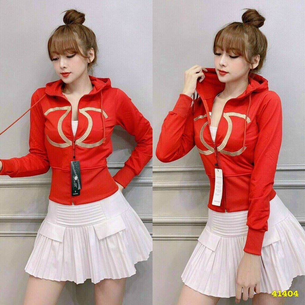 Áo khoác chống nắng nữ thun da cá lửng thêu x