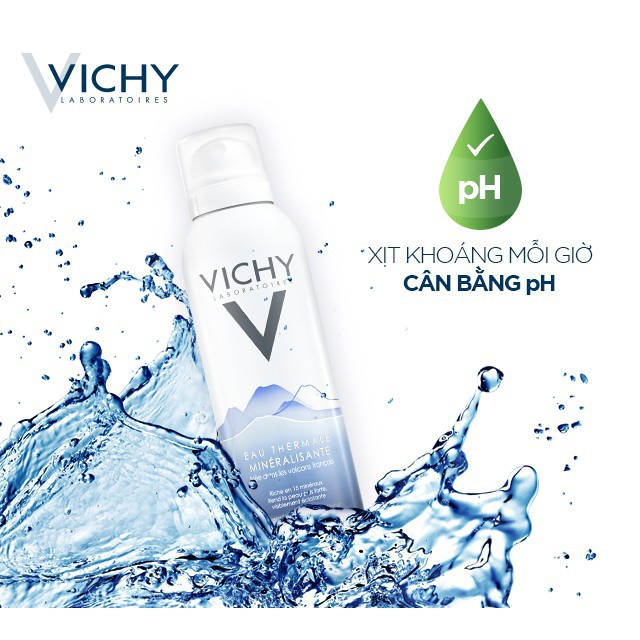 Nước khoáng dưỡng da Vichy Mineralizing Thermal Water 150ml