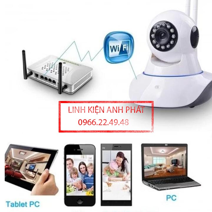 Camera WIFI Robo Siêu Hồng ngoại tặng thẻ nhớ 32GB