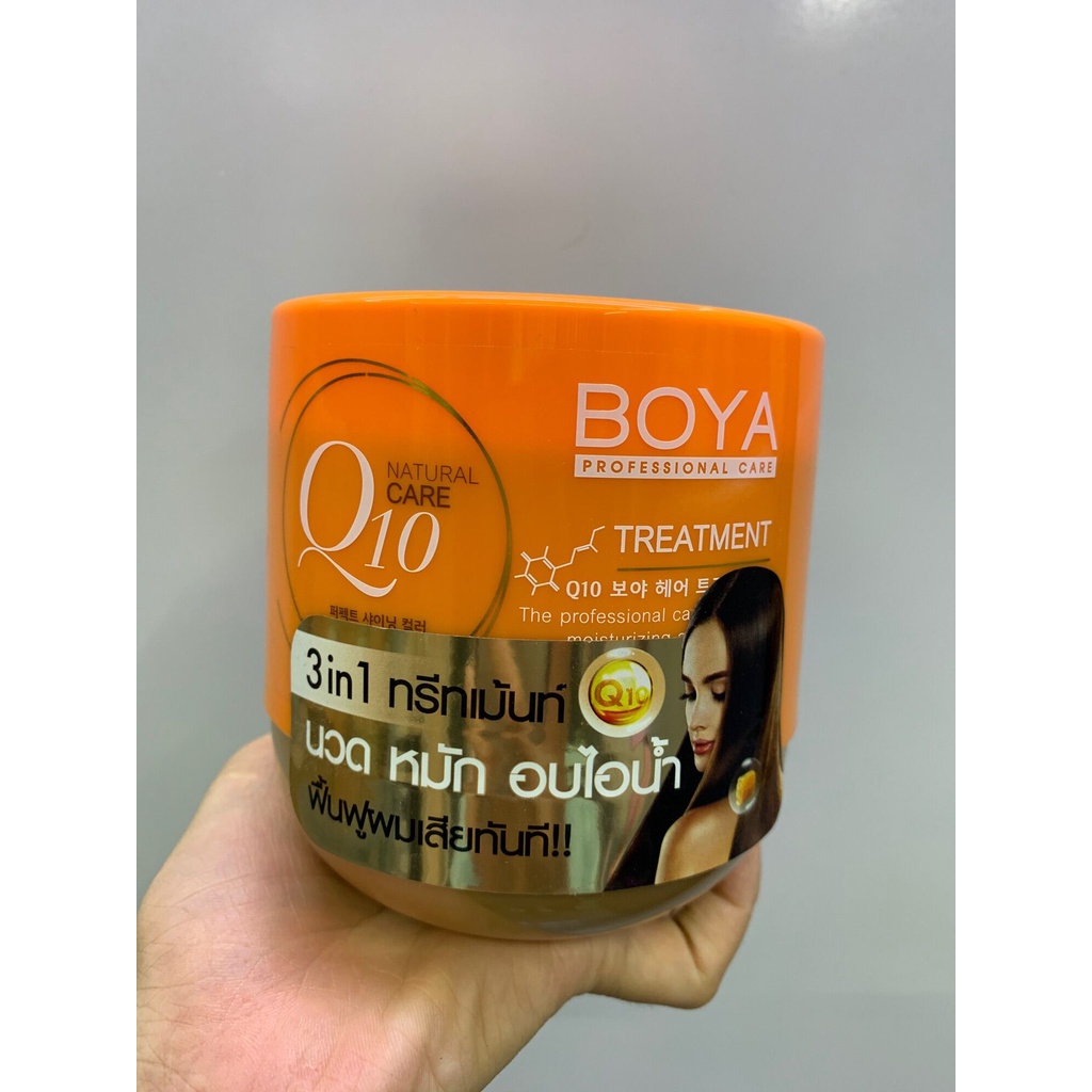 [Chuẩn Hàng Thái] Kem ủ Tóc BOYA Q10 Thái Lan 500g