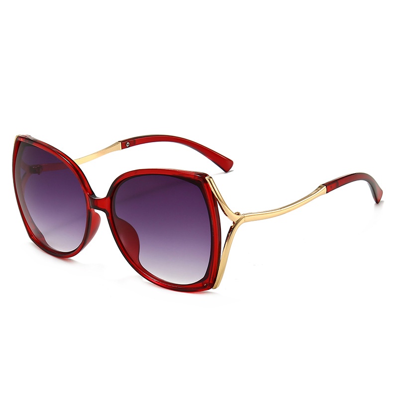 Kính Mát Chống Tia UV Phong Cách Âu Mỹ Cổ Điển Thời Trang