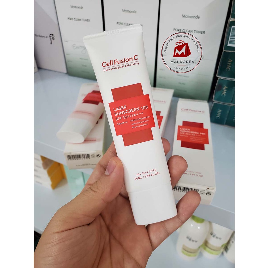 Kem chống nắng CELL FUSION C Sunscreen 100 SPF PA50+++